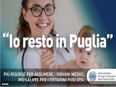 Anelli: Dare la possibilità ai giovani medici di restare in Puglia. 