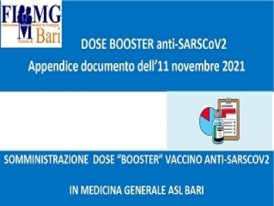 VADEMECUM VACCINO TERZA DOSE anti-SARSCoV2 + APPENDICE